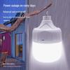 Rechargeable LED Emergency Light Bulb for Outdoor Stalls and Camping - Energy-Saving Wireless Lamp