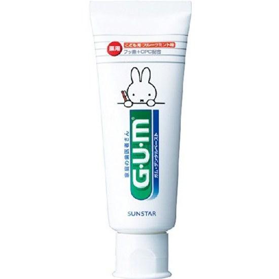 Sunstar GUM Kodomo Hamigaki Зубная паста Фруктово-мятный вкус 70 г