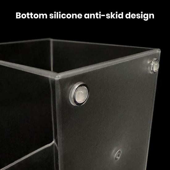 Yousheng Аквариум с гладкими краями, маленький аквариум с высокой прозрачностью, настольный водный пейзажный резервуар для украшения дома