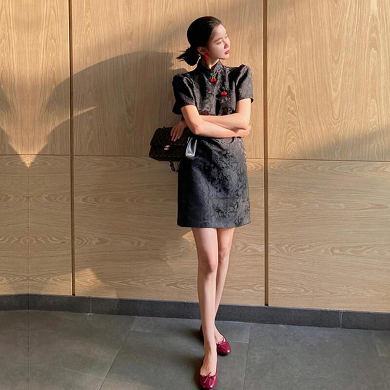 JK&JS Modern Chinese Style Qipao Dress