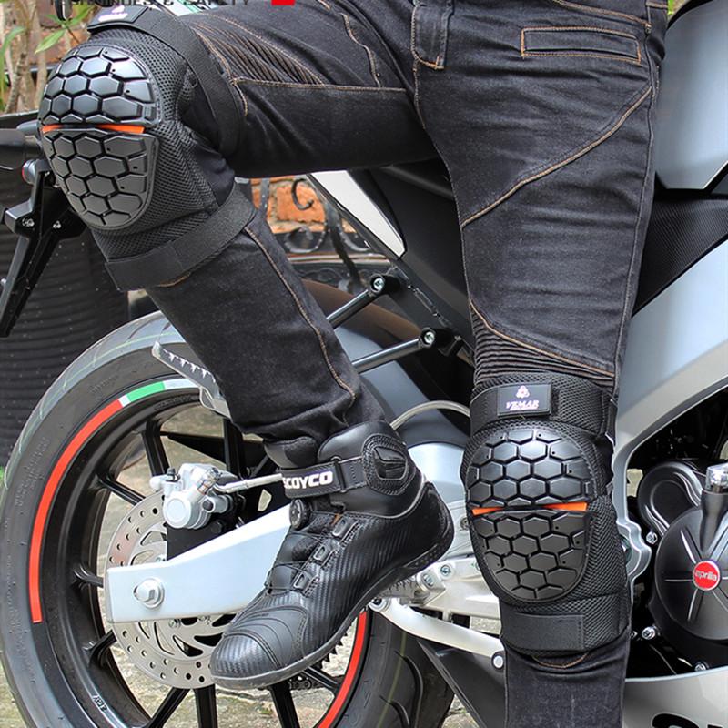 VEMAR Мотоциклетные наколенники MTB DH MX Мотоциклетные наколенники для мотокросса Защитное снаряжение M-XL