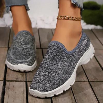 Модная женская обувь 2024 года, новые женские вулканизированные туфли, осенние дышащие сетчатые разноцветные плоские повседневные удобные спортивные туфли для бега