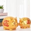 Gold Red Pig Coin Jar Zodiac Horse Coin Saving Box Cartoon Piggy Bank  Festive Occasions