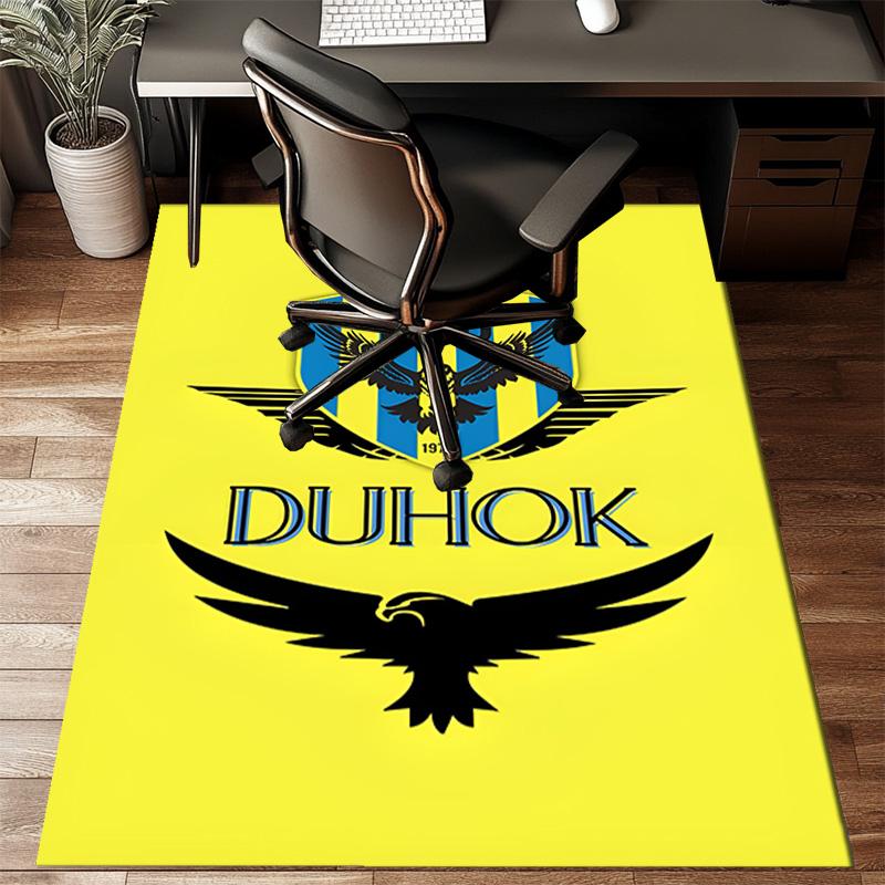 Duhok Dynamic Sports Emblem Rug Office Floor Mat - Machine Washable for Bedroom, bedroom, livingroom, Room Decor Fan Gifts Christmas