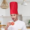 Chef Hat Adjustable Elastic Adult Baker Cooking Cap Soft Breathable Height Thickness Kitchen Tools for Baking Art Classes Parties