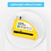 Bike Disc Brake Lock with Warning Rope High Decibels Anti-Theft Alarm Heavy Duty