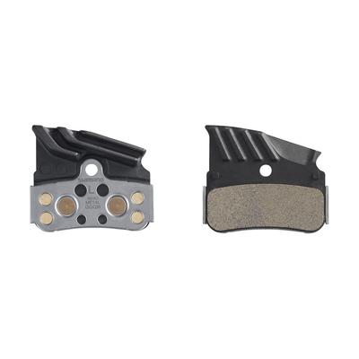 SHIMANO Дисковая тормозная колодка N04 металлическая с ребрами