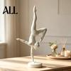 Изящная скульптура стойки на одной руке, 3D-печать, фигурка для художественной гимнастики, современная минималистичная арт-скульптура, элегантные декоративные элементы для
