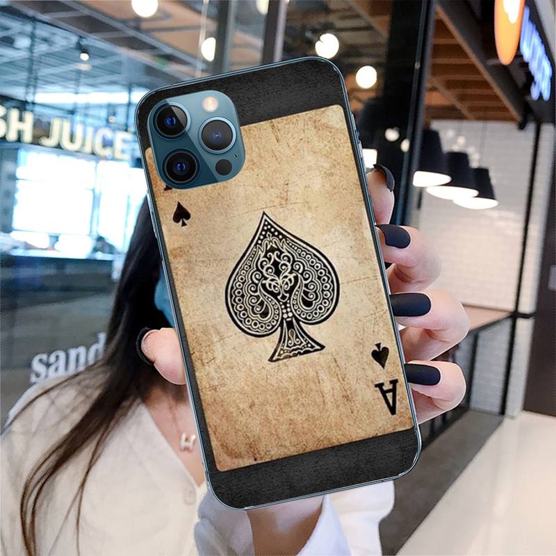 Чехол для телефона Card Creative Personality для iPhone 11 12 13 14 Pro Max 7 8 Plus X Xr Xs Max Se 2020 Mini