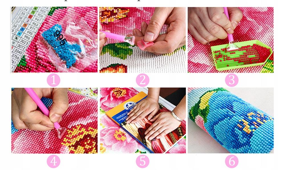Large 5D Diamond Embroidery Mosaic Picture Set D51