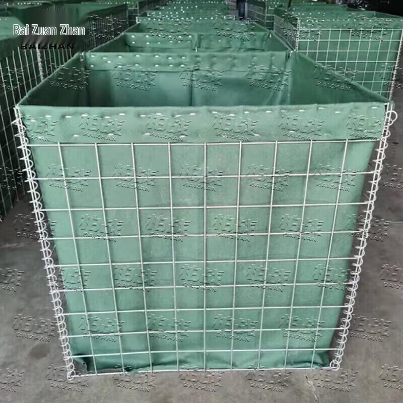 Galvanized Metal Defensive Barrier & Flood Control Cage