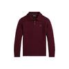 Polo Sweater FW25 Pony Logo Embroidered Polo Collar Long Sleeve Kids Kids Sweater 323982139-002