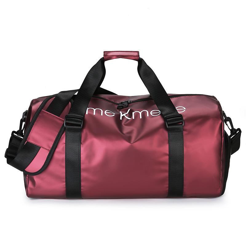 Fitness bag Men's wet and dry separation training Sports bag Handheld duffel bag Short trip bag Women's large-capacity swimming bag