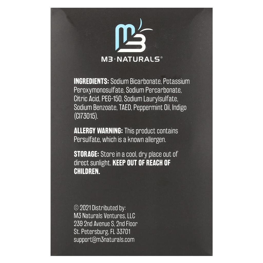 M3 Naturals, Retainer Cleaner, Extra Strength, Mint, 240 Tablets
