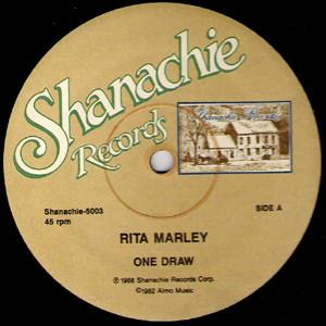 12inch Record RITA MARLEY - One Draw / That's The Way SHANACHIE5003 Shanachie 1981 US Reggae, Ska & Dub Used