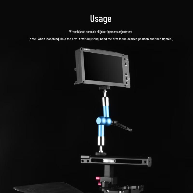 YELANGU Camera Monitor Articulating Magic Arm