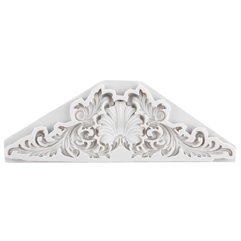 Силиконовые формы для барочного рельефного кружева с цветами, барочная голова аватара, форма для мастики, инструменты для украшения торта, топпер для кекса, форма для конфет, шоколада, гампасты