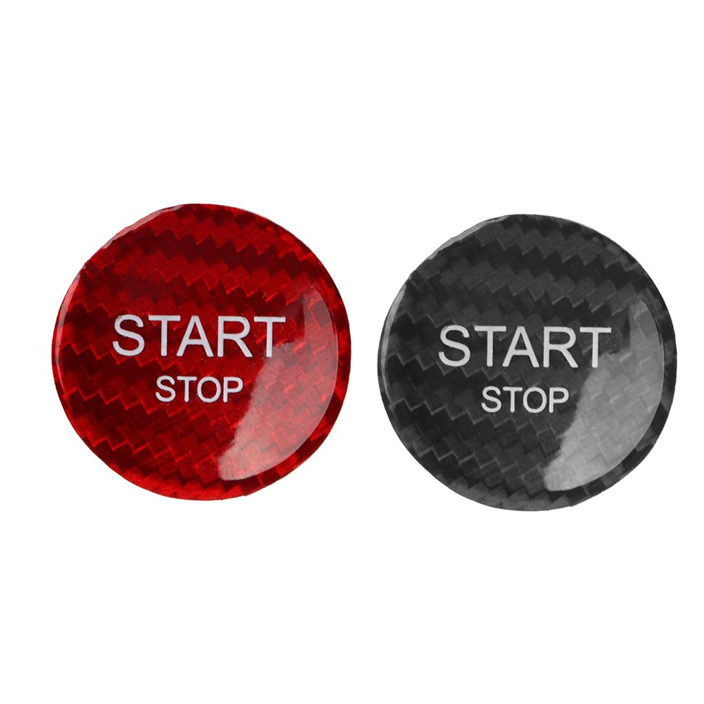 Кнопка запуска двигателя, кнопка остановки, крышка переключателя, наклейка из углеродного волокна, переключатель стартера зажигания, замена для P