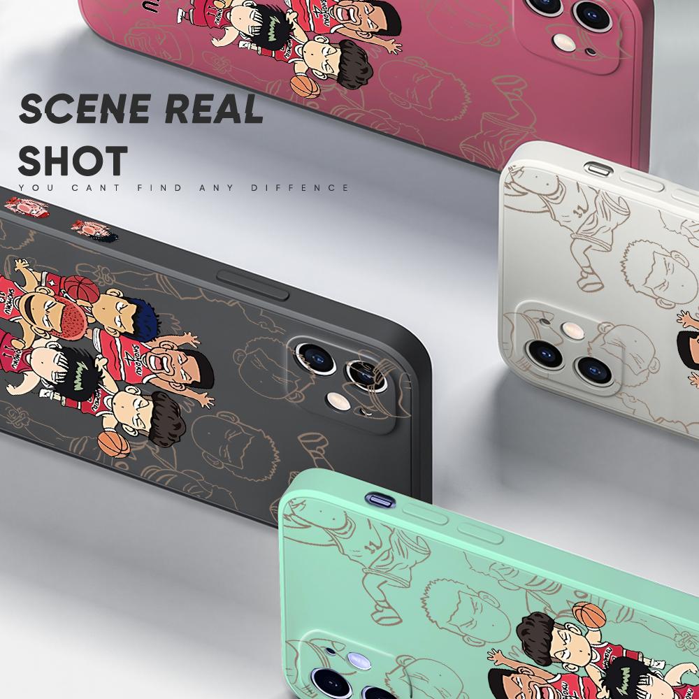 Милый чехол для телефона с мультяшным рисунком для Redmi Xiaomi POCO Note 10 Pro 9 9A 9T 10C 8 7 11 Lite 5G X3 M3 с квадратным краем, мягкие защитные чехлы для полной камеры