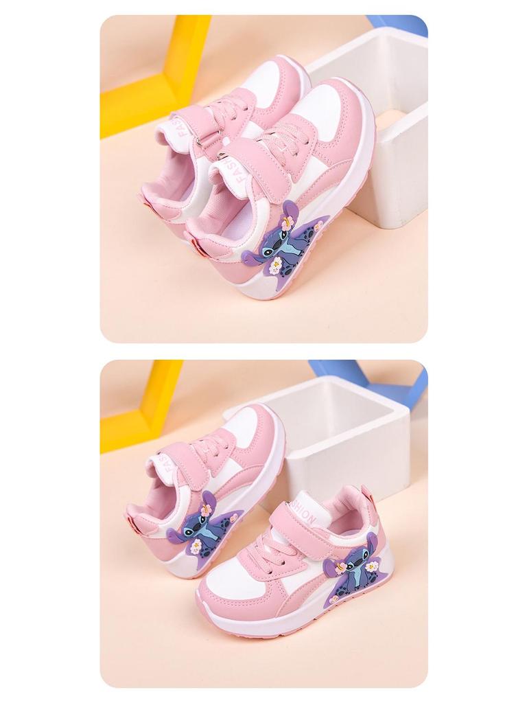 Детские дышащие кеды с мультяшным принтом - Белые, износостойкие, низкие, на плоской подошве, повседневные, для мальчиков и девочек