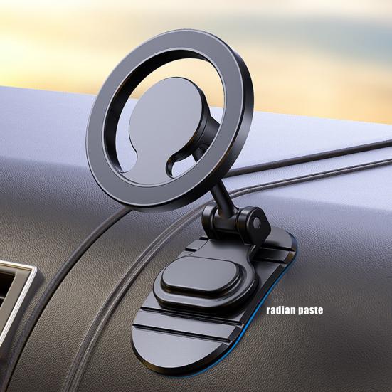 Магнитный держатель телефона для Magsafe, вращающийся на 360 градусов, цельнометаллический автомобильный держатель с