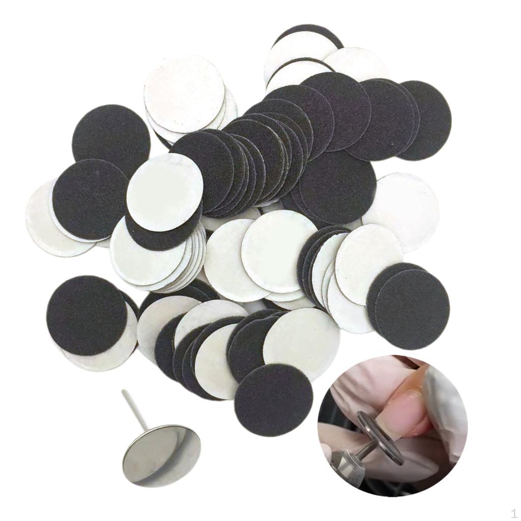 Бумажные сменные диски Самоклеящиеся диски для электрической пилки для ног Инструменты для удаления мозолей