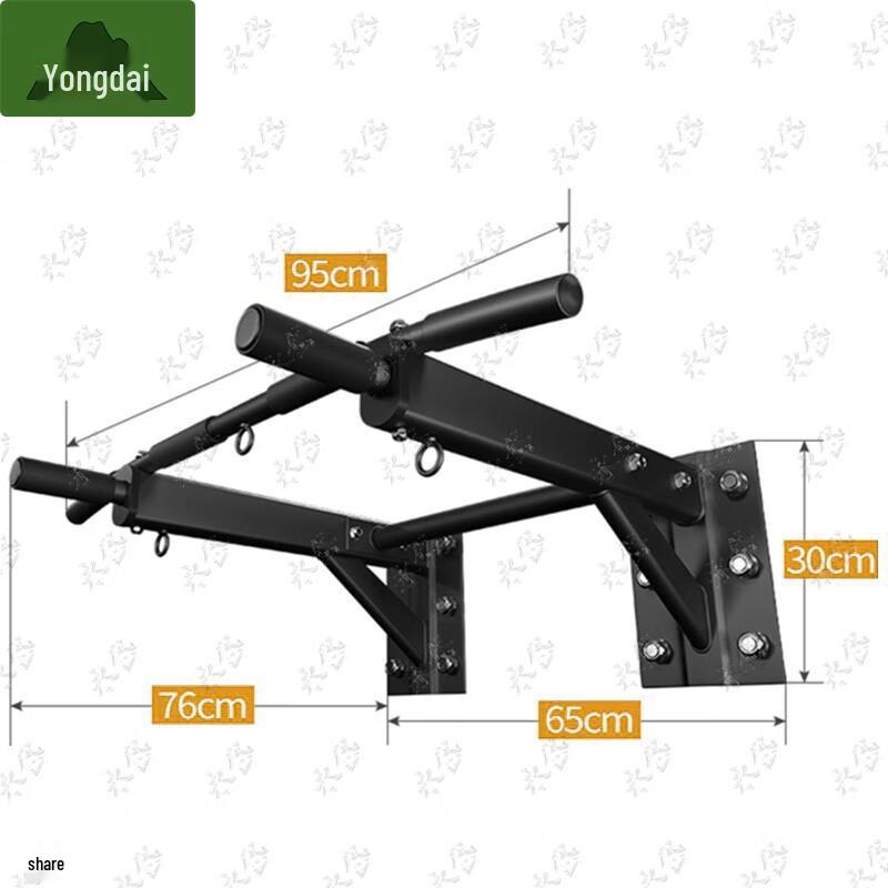 Yongdai Wall-Mounted Pull-Up & Dip Station