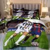 Duvet Cover Luxurious Football Star Cri-stiano Ronaldo Printing Bedding Set Duvet Cover Bed Youth Kids Girl Boys Birthday Gift