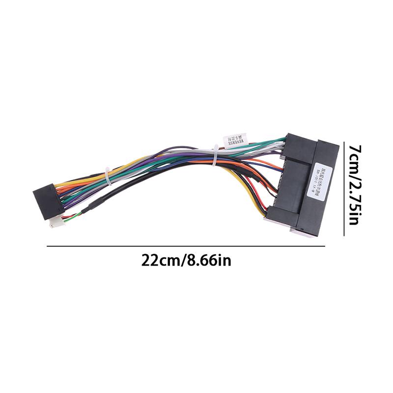 Автомобильный радиокабель для Celesta I10 I20 KIA KX3 K2 Cerato 16-контактный жгут проводов питания Разъем для мультимедийного проигрывателя Android