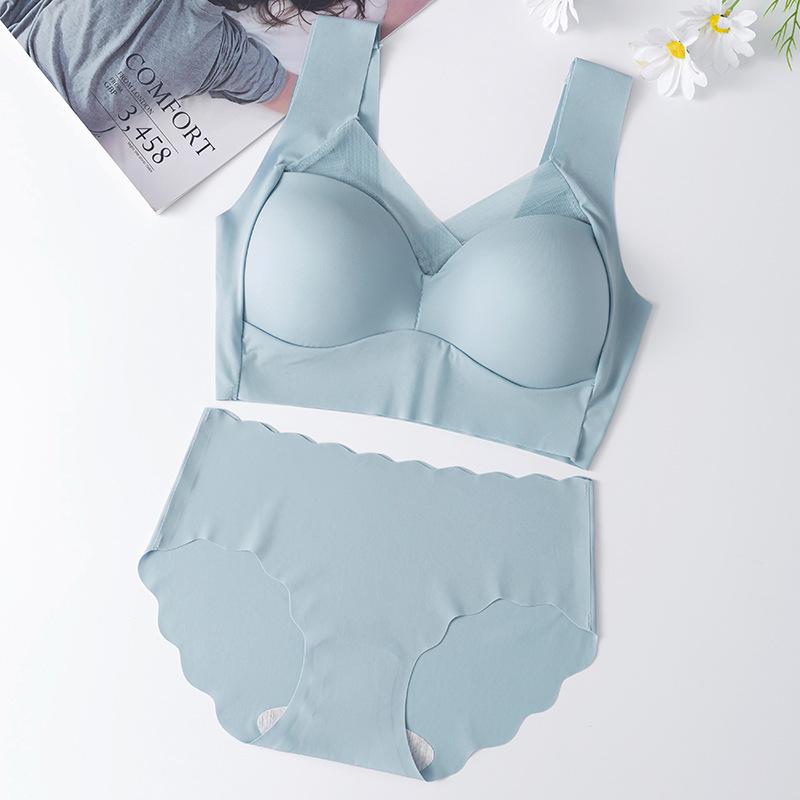 Бесшовный спортивный бюстгальтер из ледяного шелка - Женский дизайн против провисания, для поддержки и сбора груди