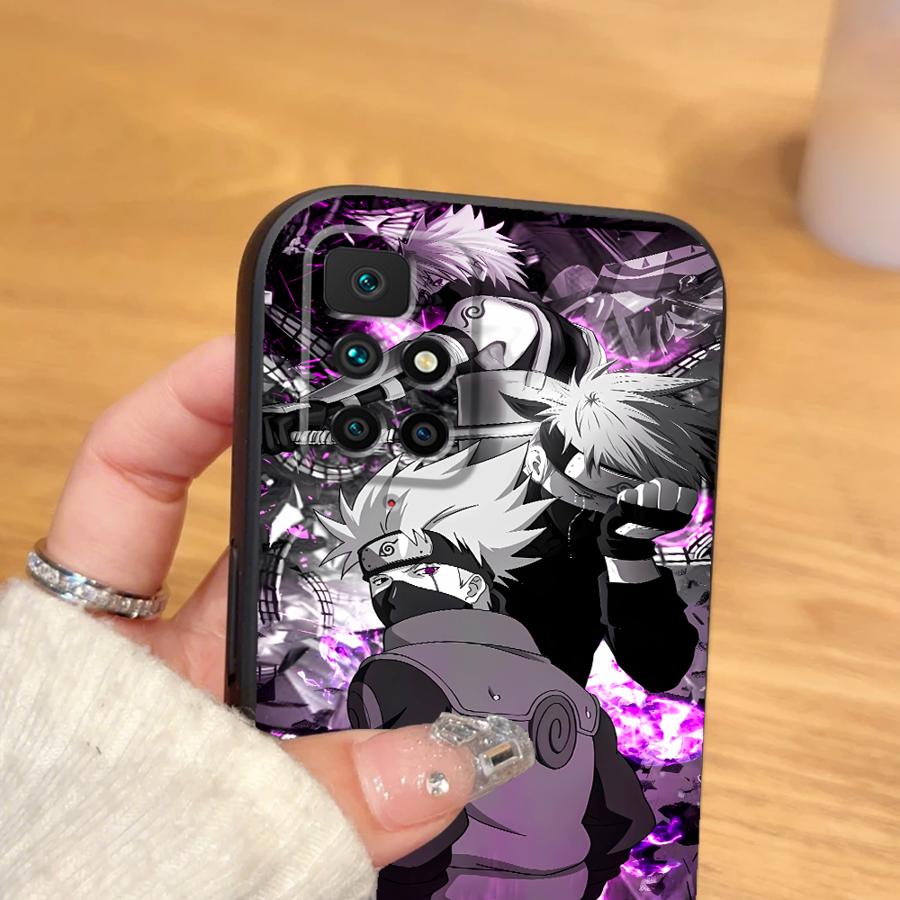 Черный Мягкий Чехол для Телефона для Xiaomi Redmi 9 14C A1 A2 Plus A3 10 12C 13C A4 A5 K40 K80 Pro Аниме Н-Наруто Крутой