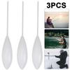 3 Stück 25 г Bombard Acryl-Angelschwimmer Upward Bobber für Karpfen, grobe Forel