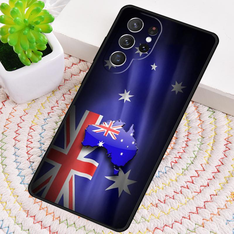 Чехол для телефона с флагом Австралии для Samsung Galaxy note 10 pro S26 Ultra S23 S24 FE S25 S21 S22 PLUS противоударный чехол