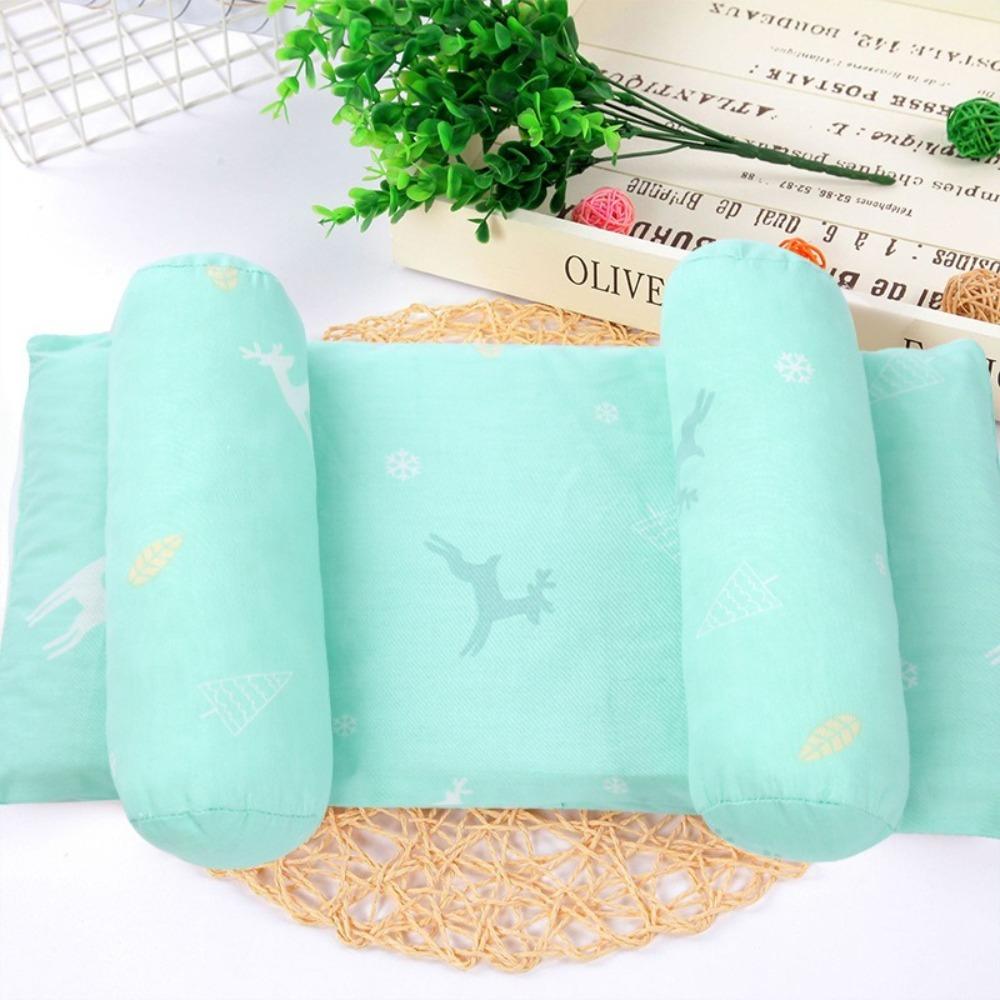 Anti Twisting Head Compression Baby Pillow Breathable Anti Scar Pillow