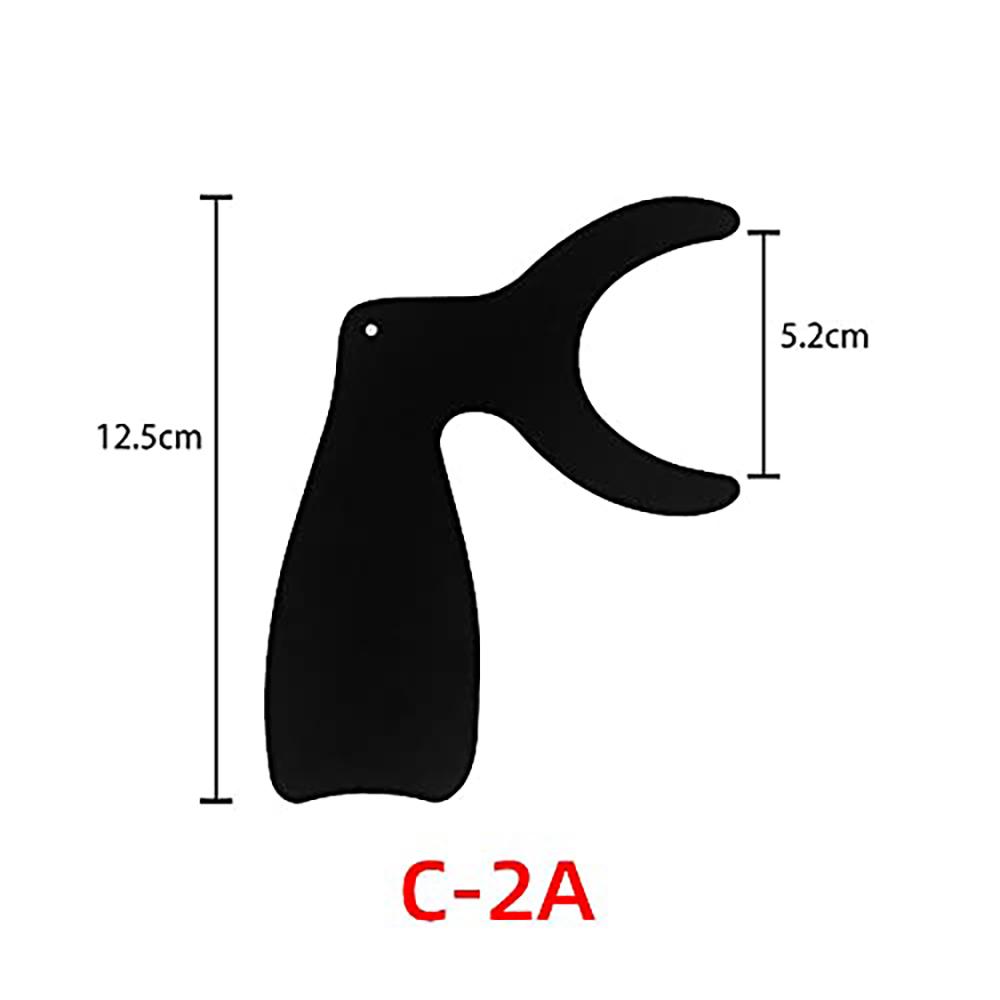 PIORPOY1/6Pc Dental Contraster Intraoral Photographic Autoclavable Palatal Photography Black Background Board Photo Contrast Kit