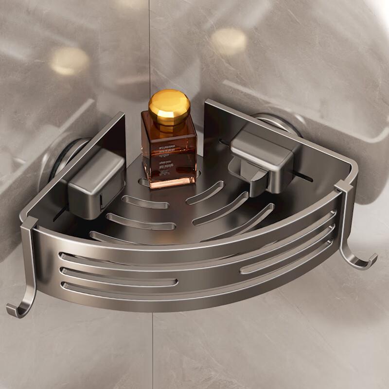 Прочная настенная двойная вешалка для полотенец на присосках без сверления для ванных комнат