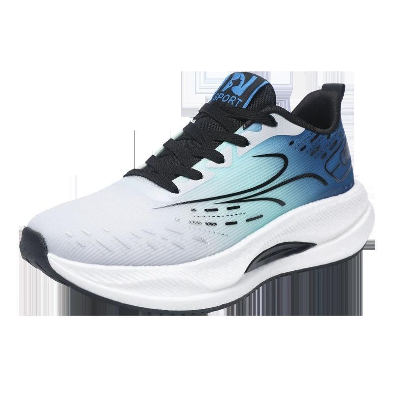 Кроссовки весна новинка молодежные повседневные уличные беговые туфли модный тренд шнуровка дышащие мужские туфли