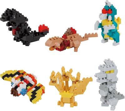 Kawada Nanoblock Mini Nano Godzilla NBMC_12S 1BOX = 6 штук, всего 6 типов