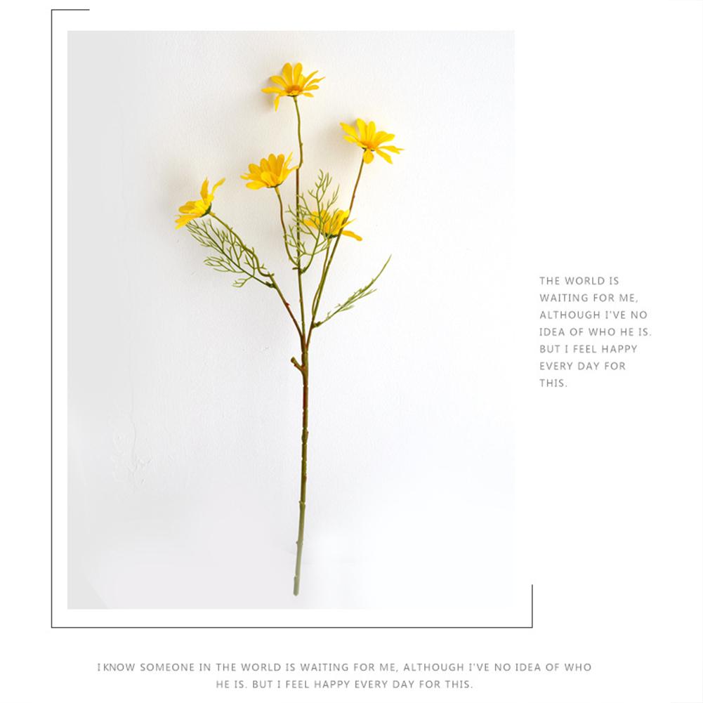 Simulation Small Daisy Chamomile Fresh Fake Dried Chrysanthemum Living Room Decoration