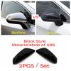 Rearview Mirror Cap Shell Protection Cover Trim For Lexus RX 450 / NX 300 2016 -  ABS Chrome / Black Accessories Exterior