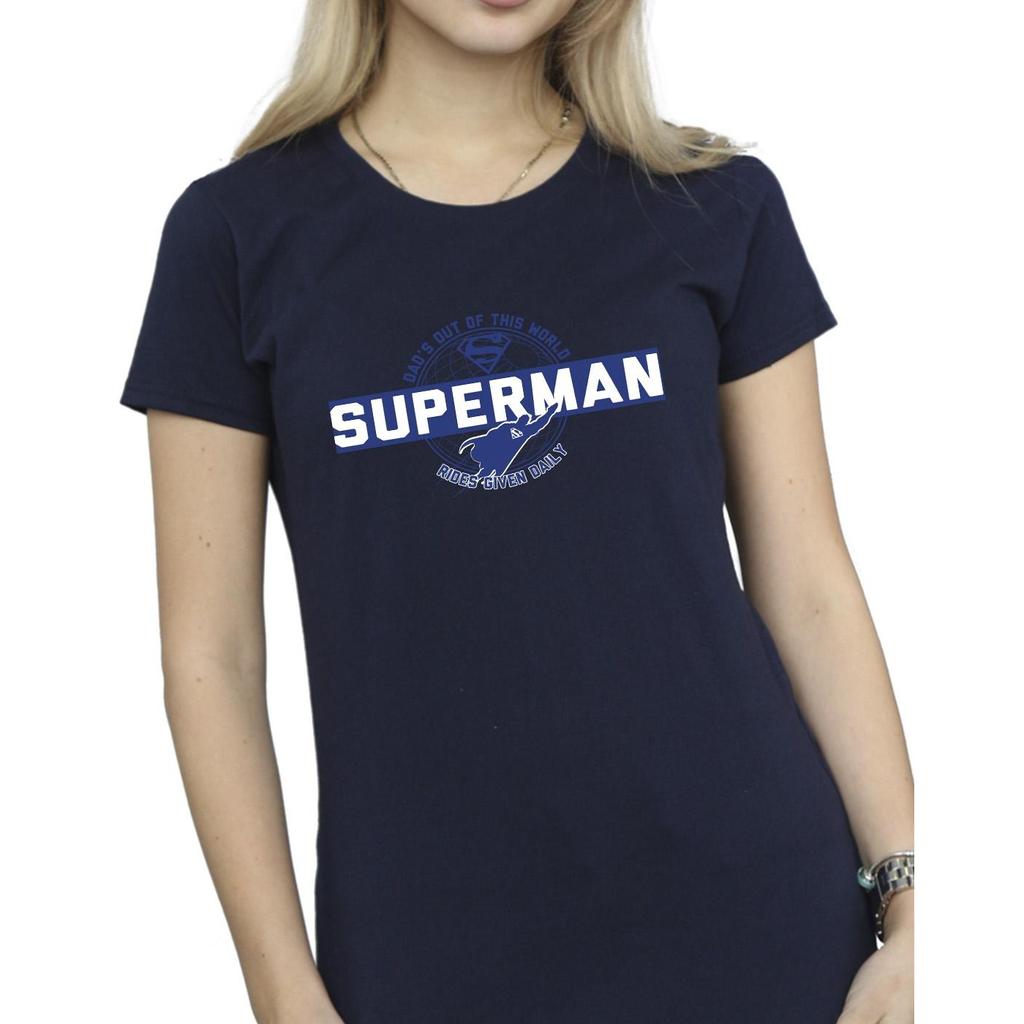 DC Comics Womens/Ladies Superman Out Of This World Cotton T-Shirt