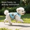 Breathable Mesh Dog Cooling Vest Reflective Summer Dog T-shirt  Heatstroke Prevention