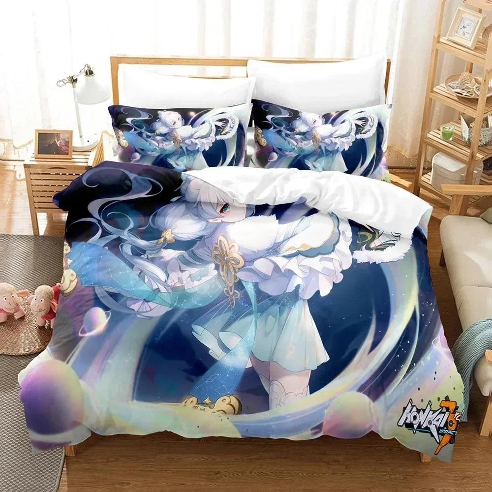 Comforter Fashion 3D Destruction Bedding Sets With Twin Full Queen King Bedclothes Home Textile