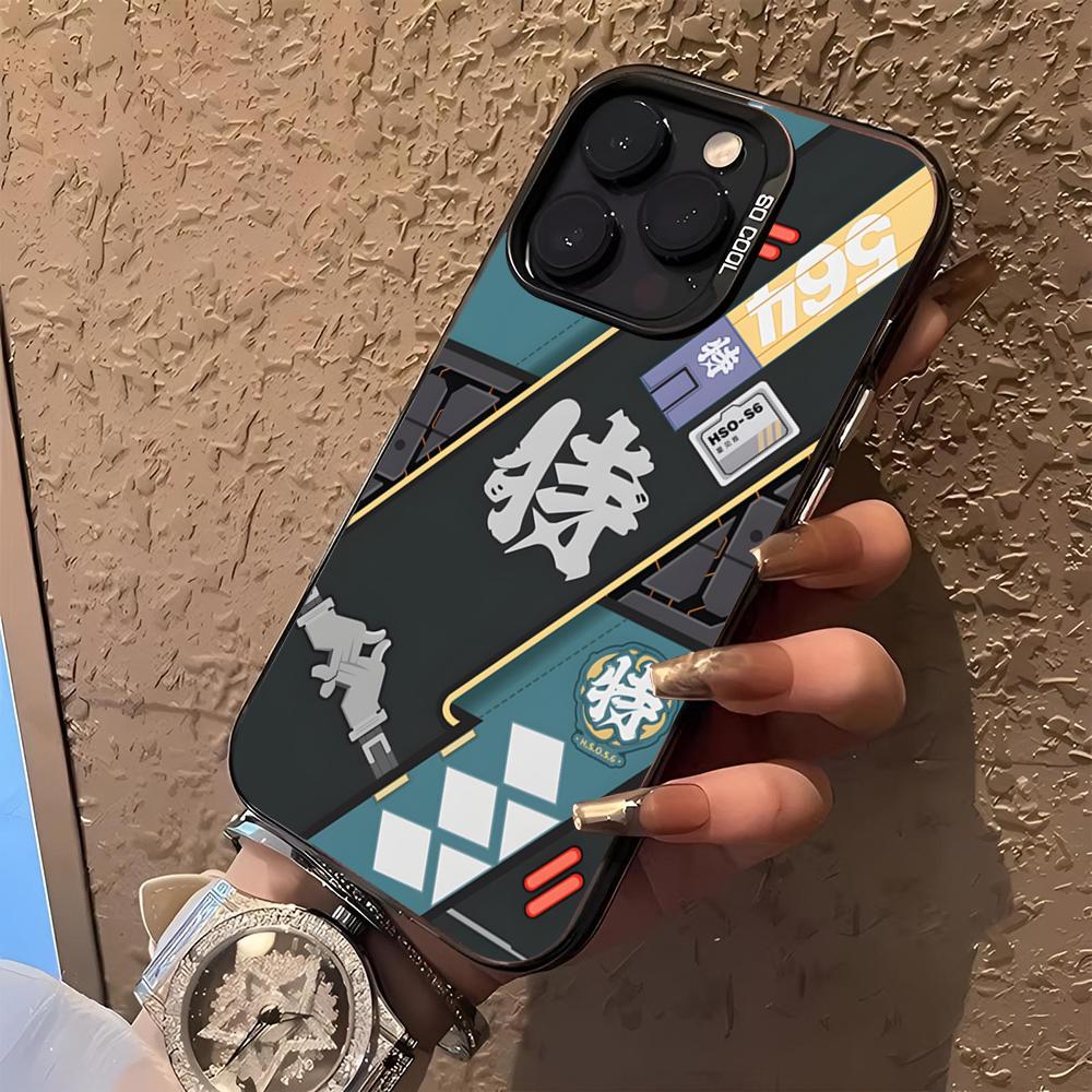 Игровой чехол для телефона Zenless Zone Zero для iphone 17 16 15 14 13 11 12 Pro Max Xr X Air Plus черный серебристый жесткий корпус