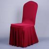 Hotel Style Chair Cover Oxford Skirt Chair Cover Quick And Secure Fit