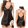 Women's Sexy Lace Nightdress Lingerie Sleepdress Plus Size Nightgown Sexy Women Underwear Hot Erotic Suspender Pajamas
