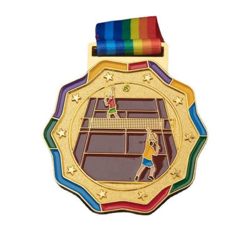 Tennis medal metal student sports medal marathon college marathon medal