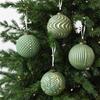 12 шт. Мерцающие елочные шары 8 см Небьющиеся елочные шары Подвесные украшения для елки Венка Каминной полки