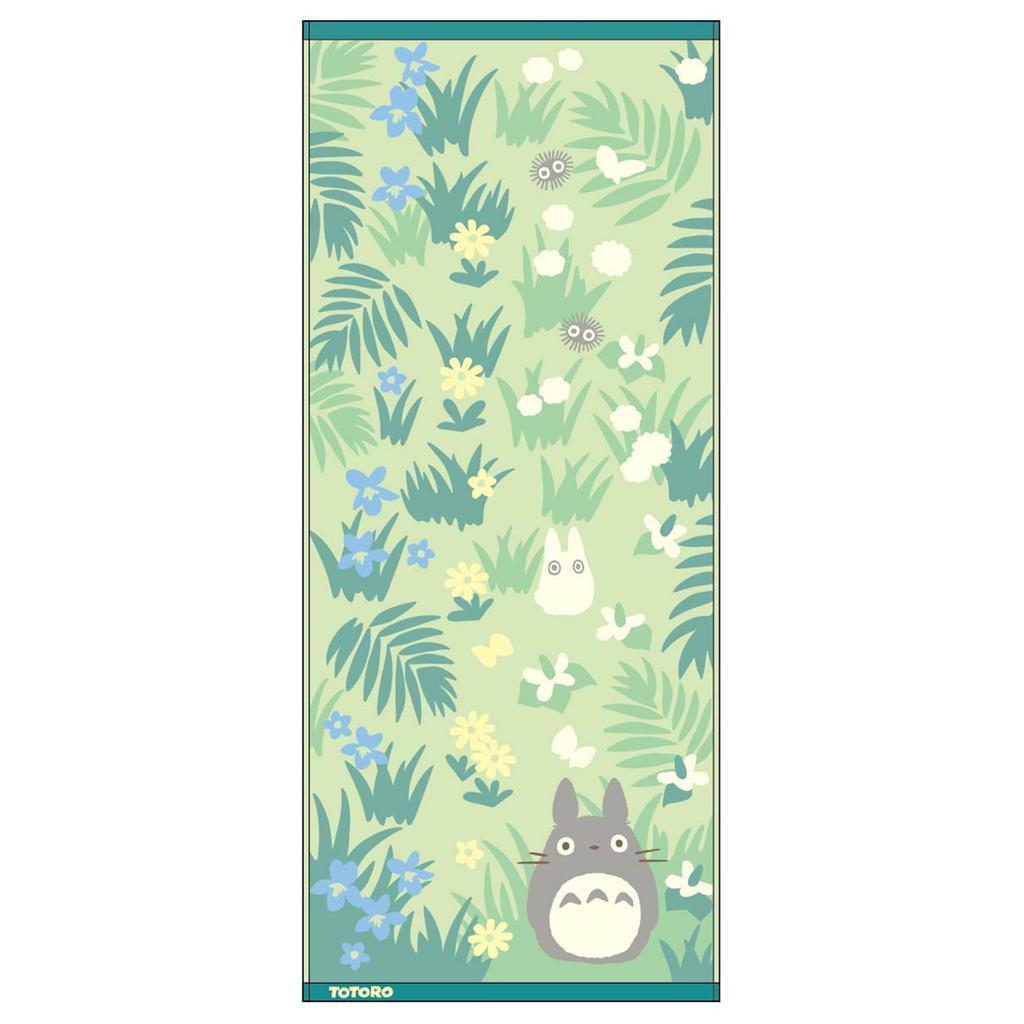 Marushin Face Towel Studio Ghibli My Neighbor Totoro Forest Butterfly 34 X 80cm Studio Ghibli Totoro Girls Boys Cute Face Towel Face Towel Bath Towel
