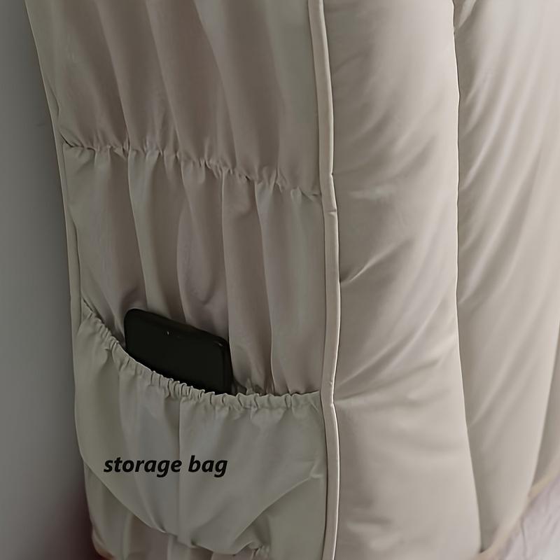 Luxury Technical Cloth Fabric Headboard Cover All-inclusive Thicken Quilting Bed Head Cover Bedside Dust Protector Cover